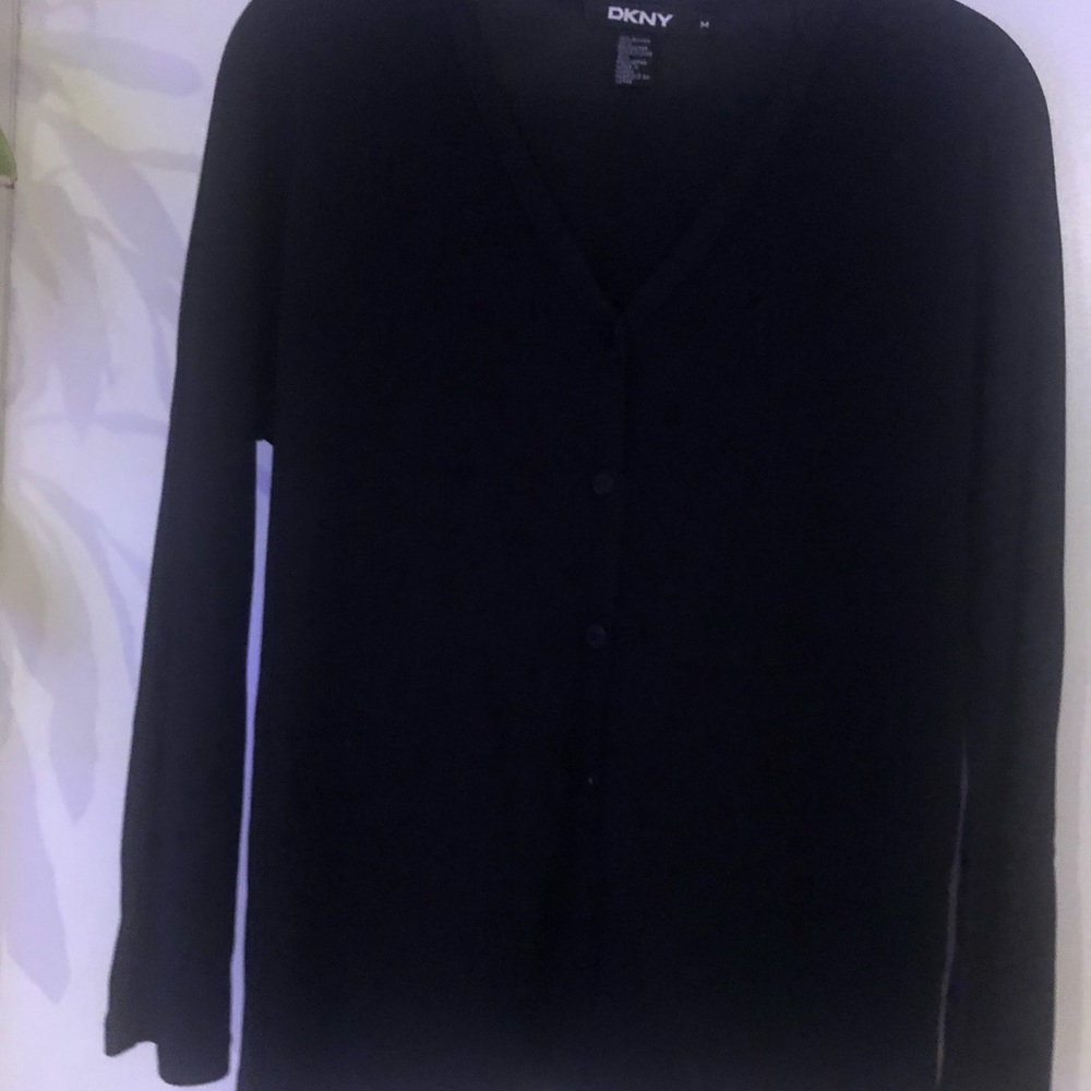 DKNY Long sleeve button up blouse